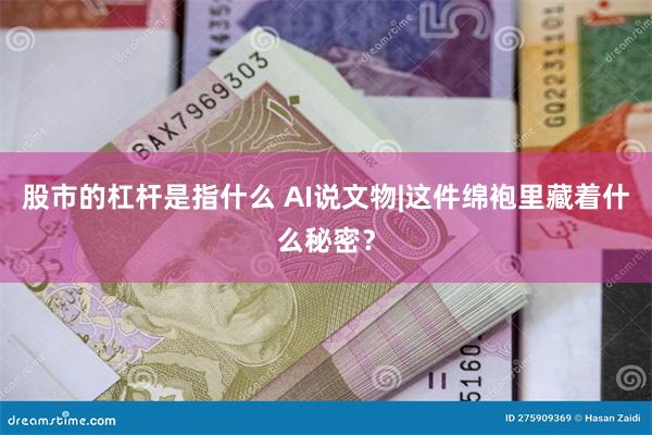 股市的杠杆是指什么 AI说文物|这件绵袍里藏着什么秘密？