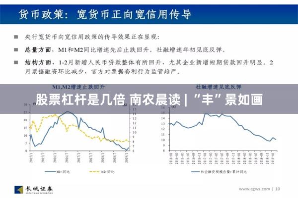 股票杠杆是几倍 南农晨读 | “丰”景如画