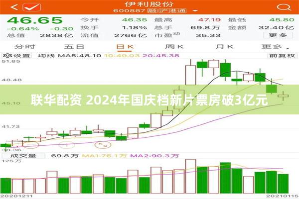 联华配资 2024年国庆档新片票房破3亿元